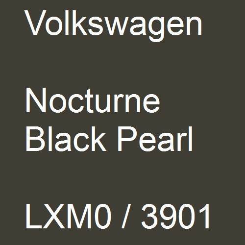 Volkswagen, Nocturne Black Pearl, LXM0 / 3901.